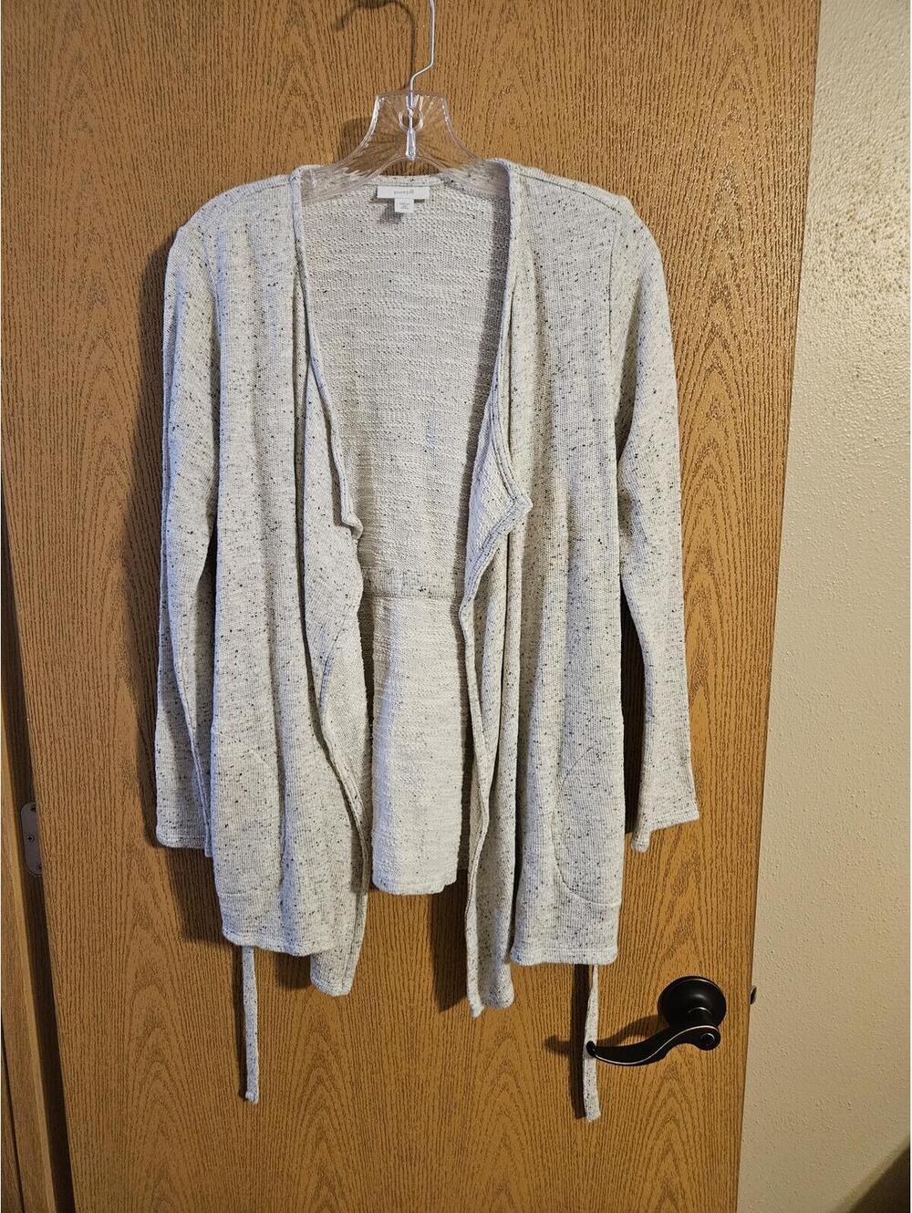 J. Jill Pure Jill Speckled Waterfall Cardigan